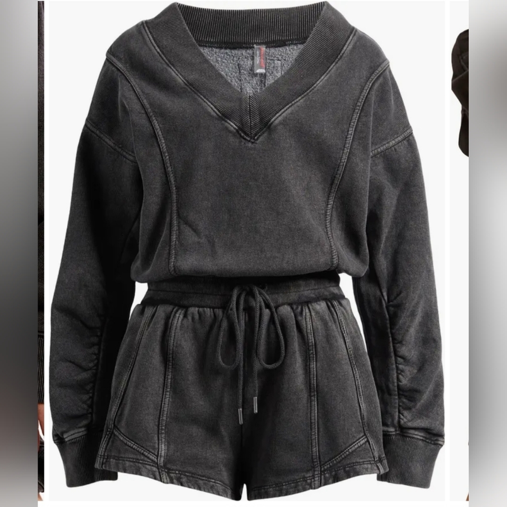 Free People Black Jumpsuit